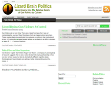 Tablet Screenshot of lizardbrainpolitics.com